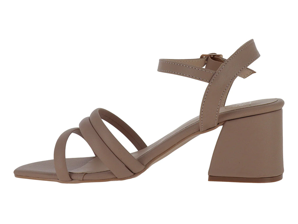 Sandalias Luna Rosa Color Maquillaje para Mujer