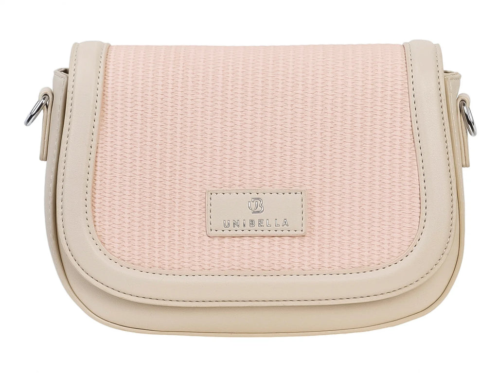 Bolso de Hombro Unibella Rosa para Mujer