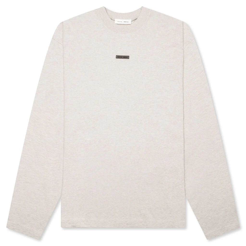 Classic L S T Shirt Heather Stone