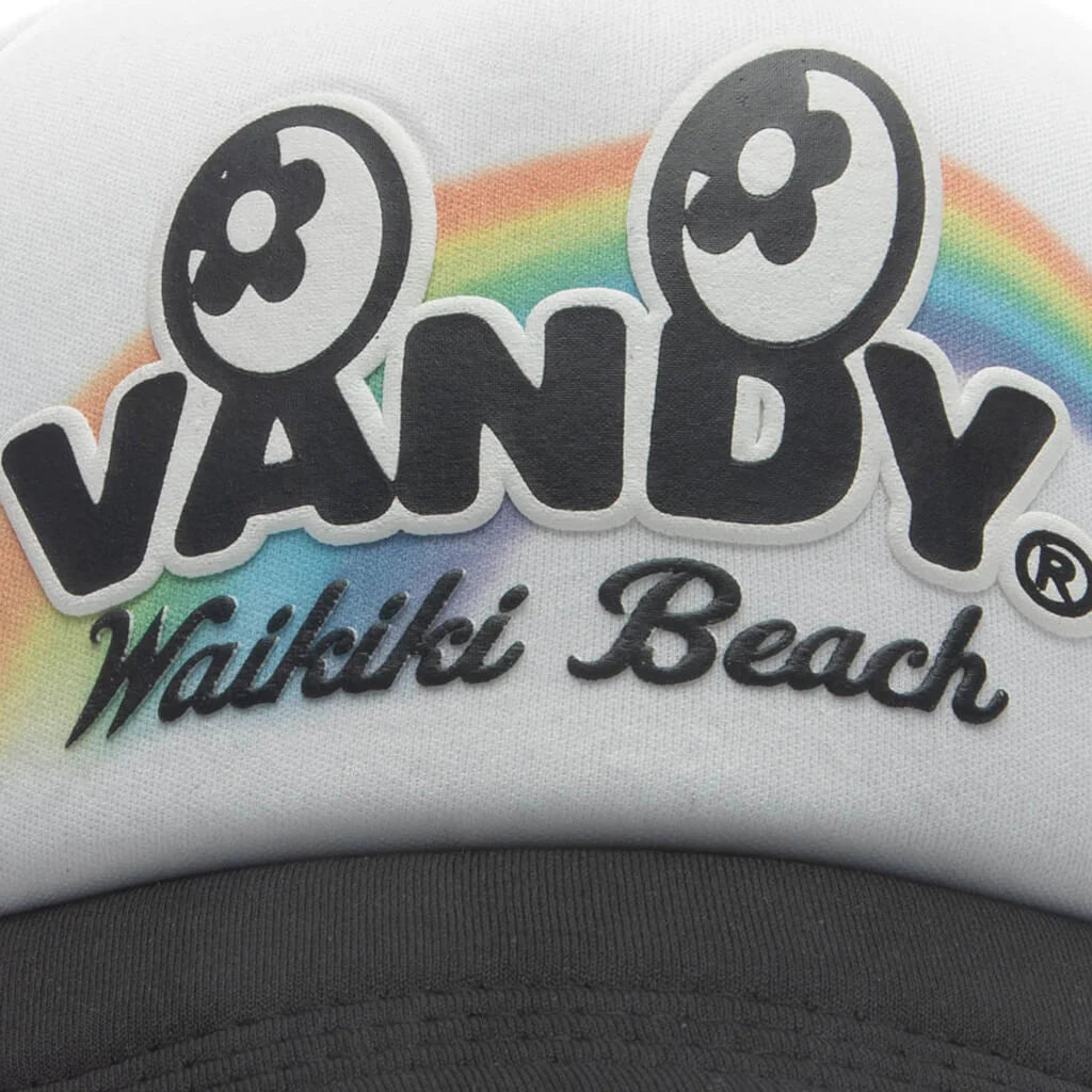 Hawaii Eye Logo Trucker Hat Black