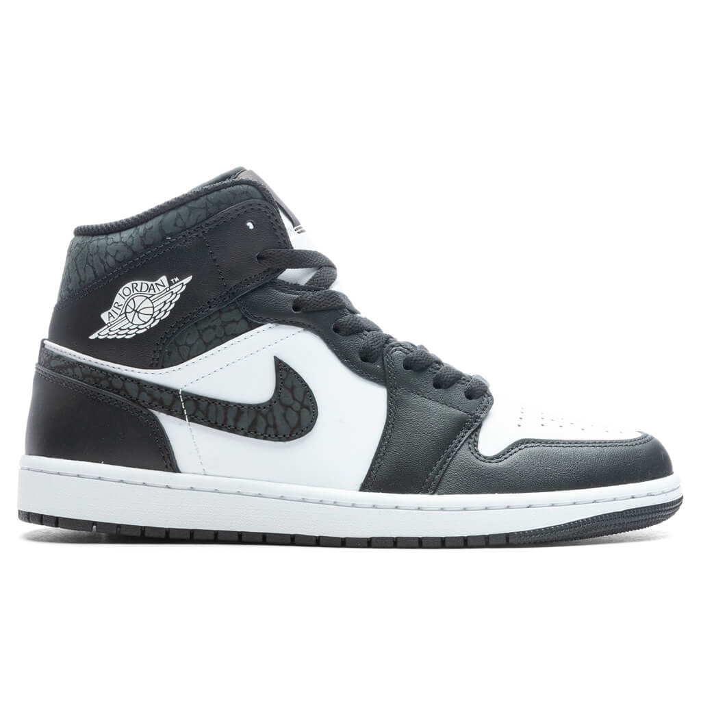 Air Jordan 1 Mid SE Off Noir Black White