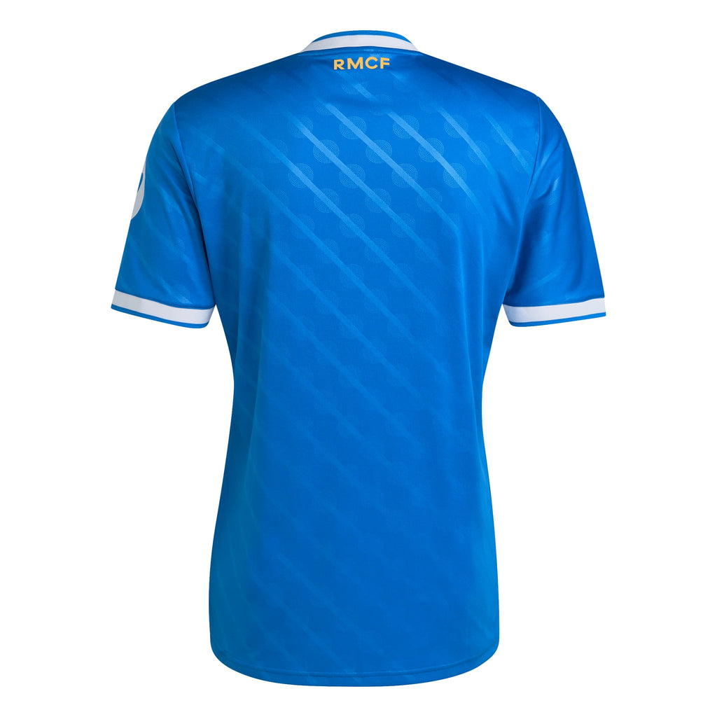 adidas Real Madrid Third Mens Soccer Jersey 25 26 Blue