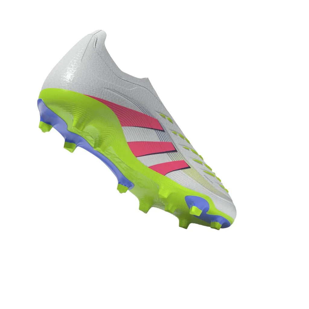 adidas Predator League Laceless Firm Multi Ground Boots White Pink