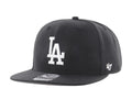 Gorra 47 Brand Los Angeles Dodgers Negro para Hombre