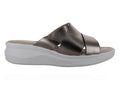 Sandalias Relax Seda Dorado y Blanco para Mujer