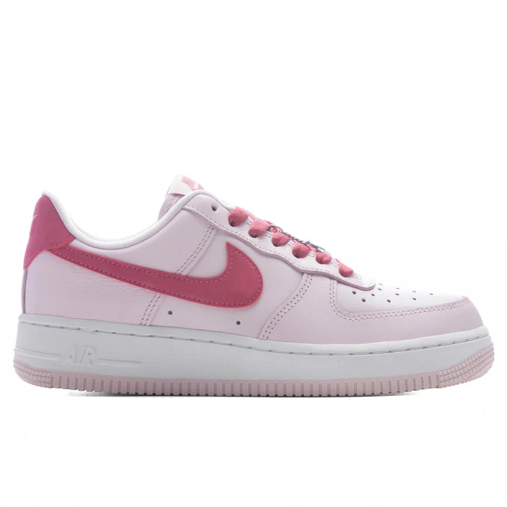 Womens Air Force 1 07 Pearl Pink Peony White