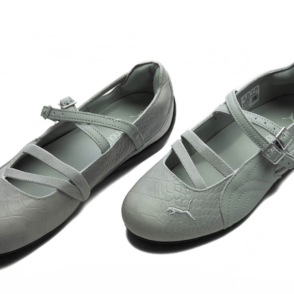 Womens Speedcat Ballet Croc PUMA White Vapor Gray