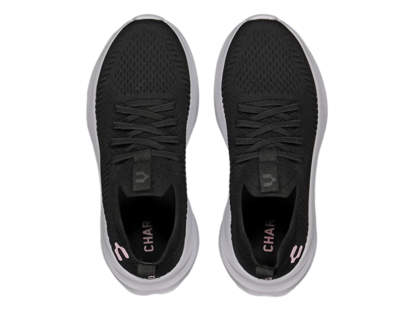 Tenis Charly Relax Negro con Rosa para Mujer