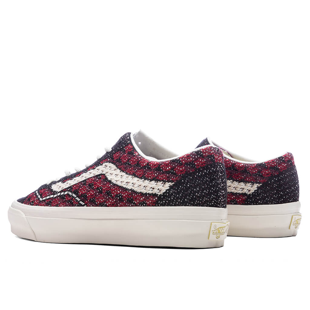 Premium Old Skool 36 Engineered Knit Geo Check Bordeaux