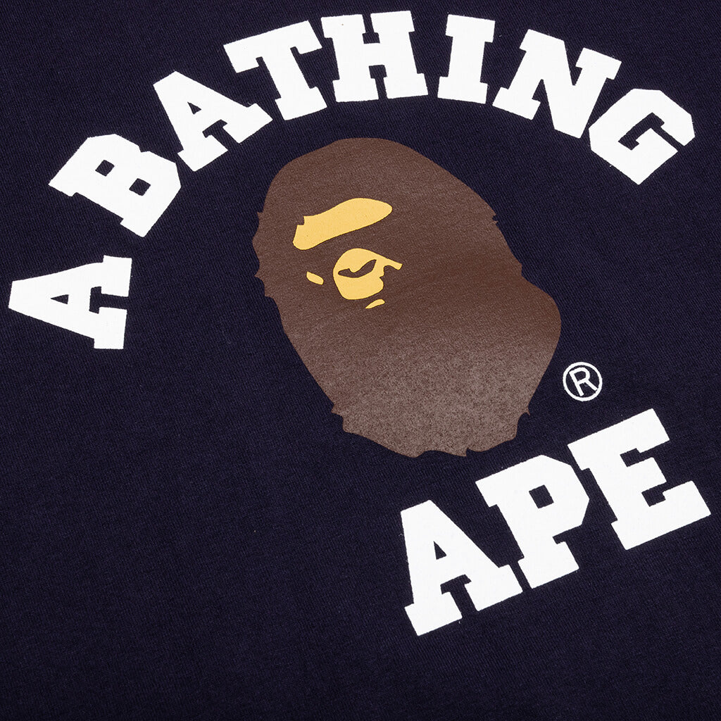 College Tee Navy
