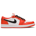 Womens Air Jordan 1 Low OG Starfish White Black