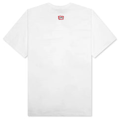 Flag S S Tee White