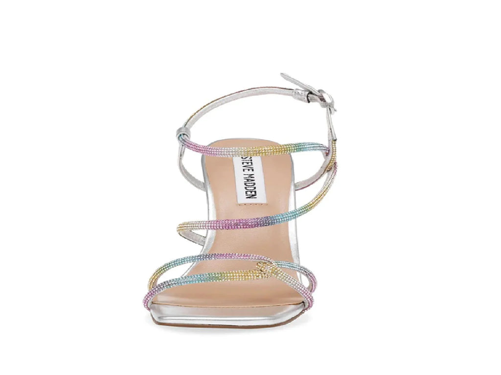 Sandalias Steve Madden Plata Multicolor para Mujer