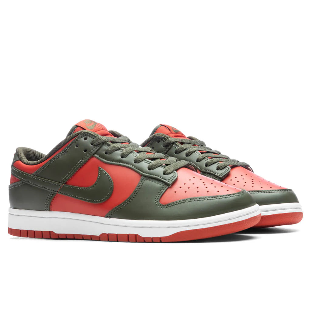 Dunk Low Retro Mystic Red Cargo Khaki White