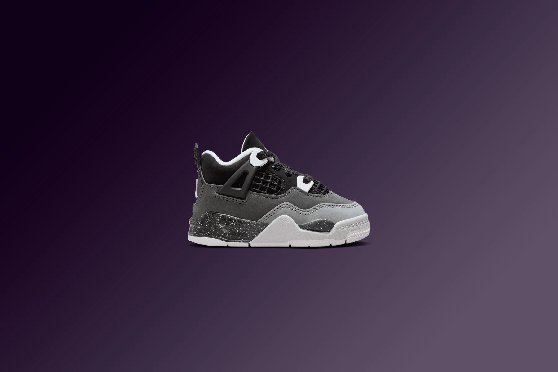 Air Jordan 4 Retro TD Fear Black White Anthracite Black