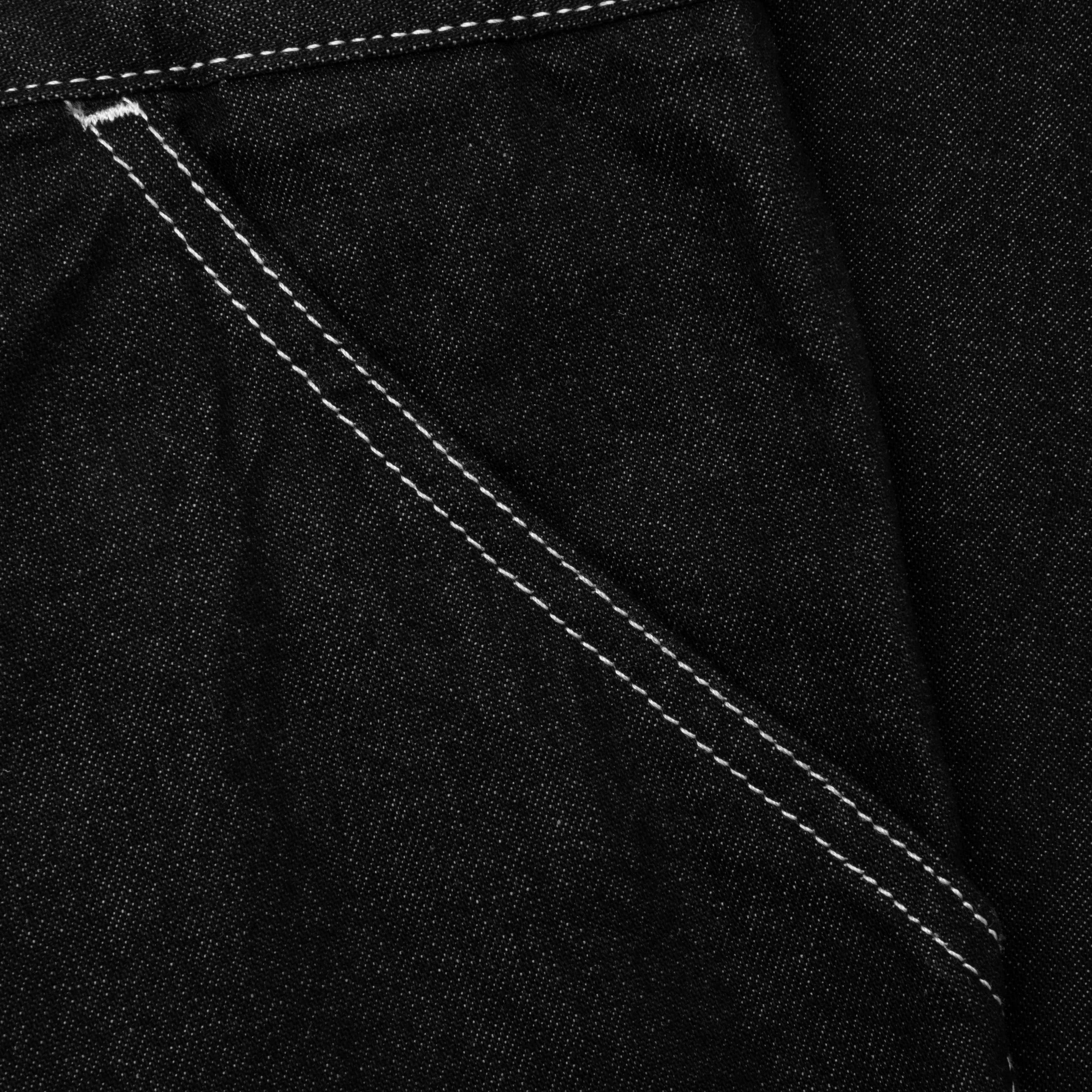 Simple Pant Black One Wash