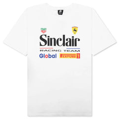 Feature x Sinclair Pit Crew Tee White