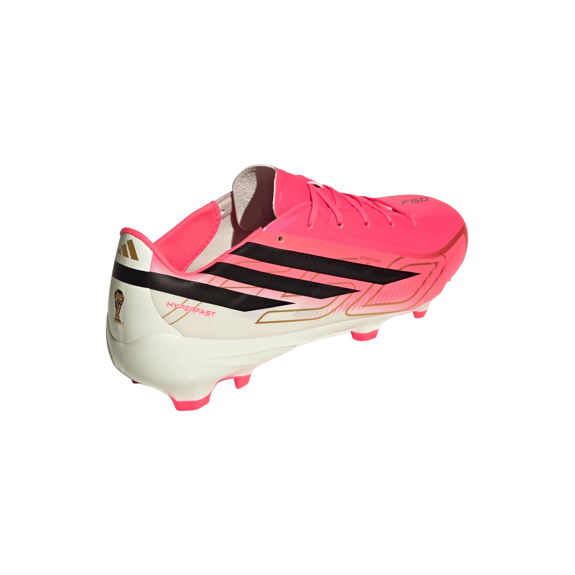 adidas F50 Hyperfast League Firm Ground Mens Soccer Cleats Turquesa Black Gold