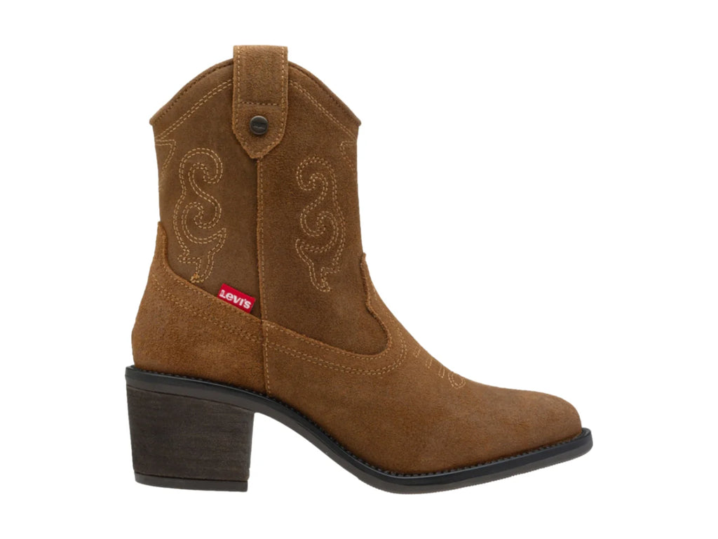 Botines Levis Color Tabaco para Mujer
