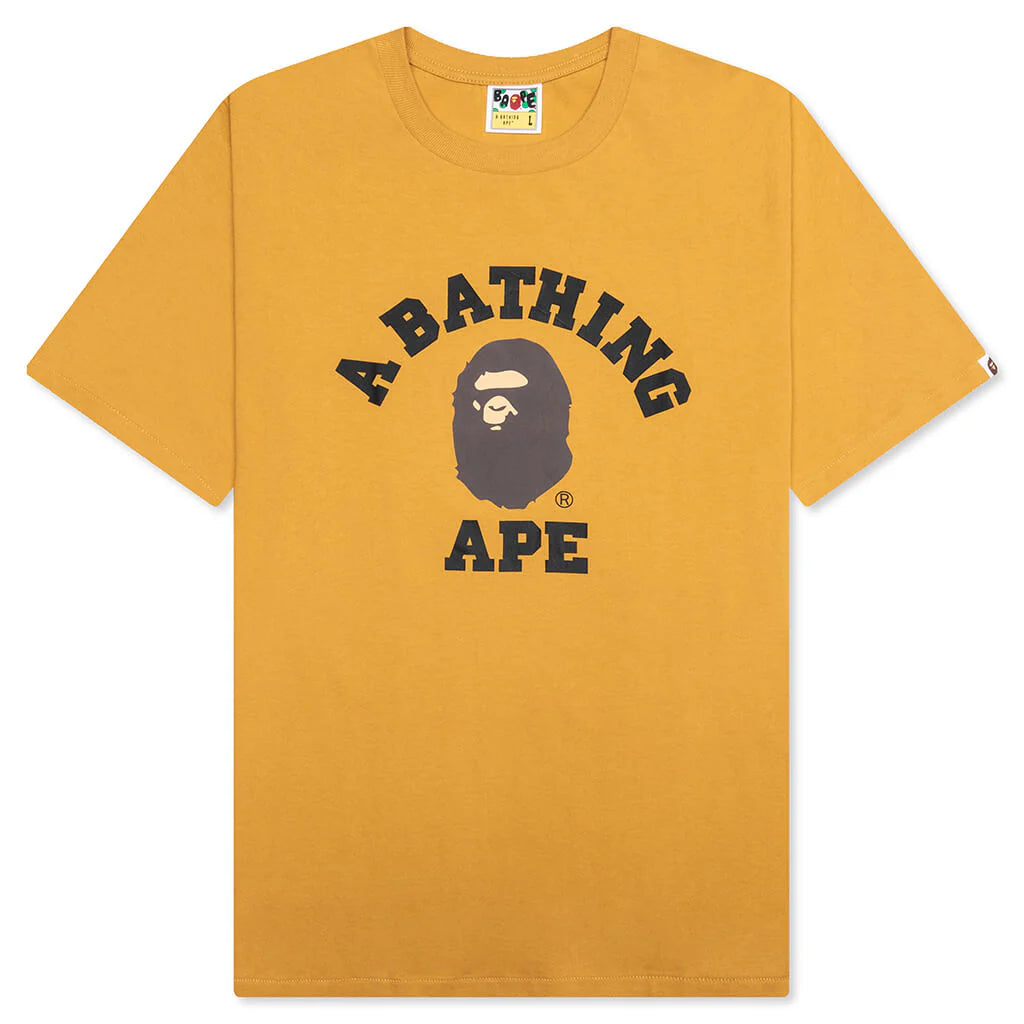 College Tee Yellow