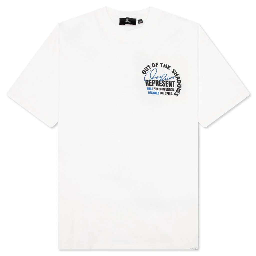 Out Of The Shadows T Shirt Flat White