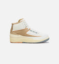 Air Jordan 2 Retro Muslin Womens Lifestyle Shoe Beige White