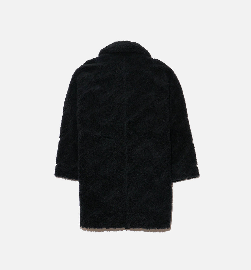NSW Icon Clash Sherpa Long Jacket Womens Jacket Black