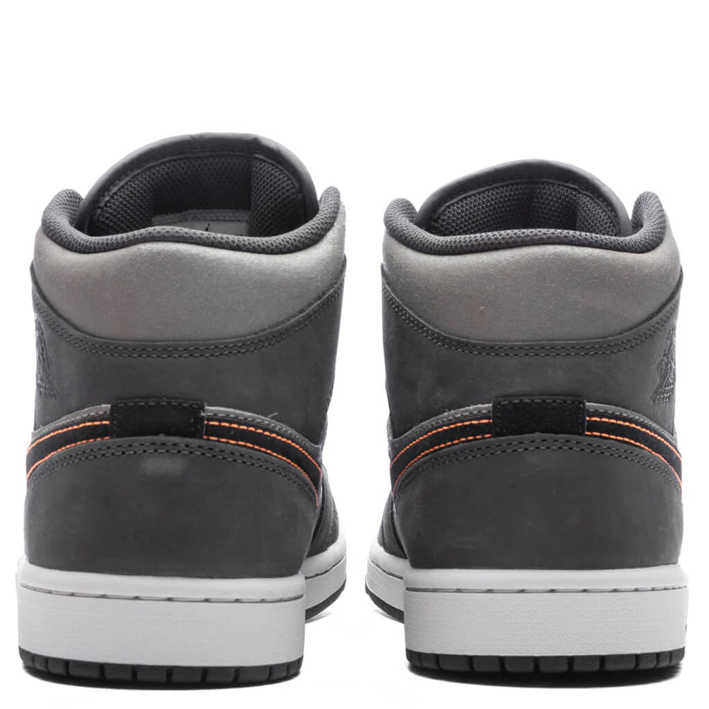 Air Jordan 1 Mid SE Night Stadium Black Flat Pewter