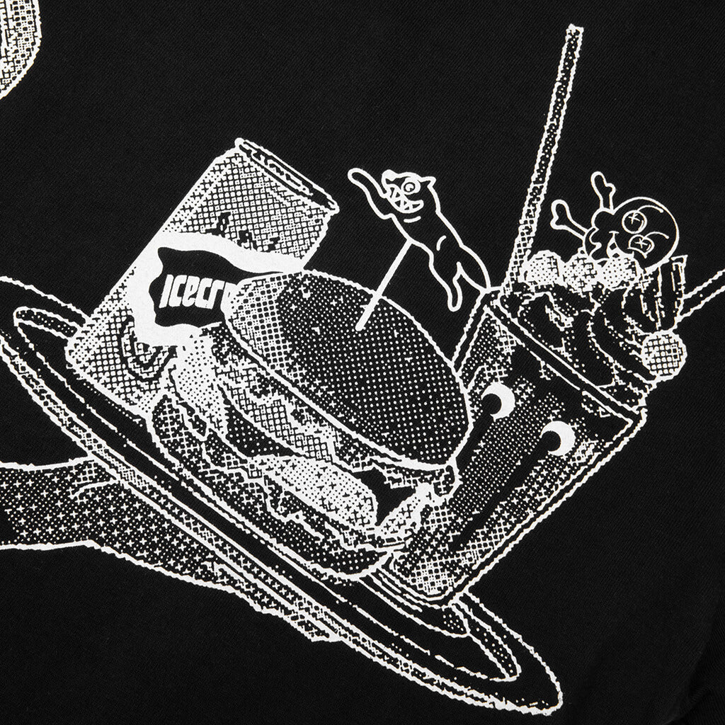 Order Up S S Knit Tee Black
