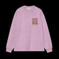 Carhartt WIp Emerge T Shirt Long Sleeve Gentle Purple Stone Washed