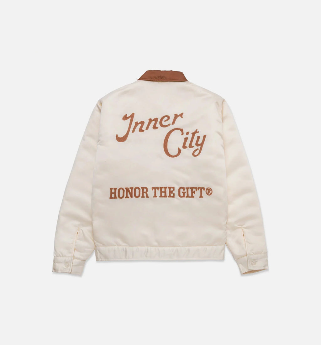 Neighborhood Jacket Mens Jacket Cream