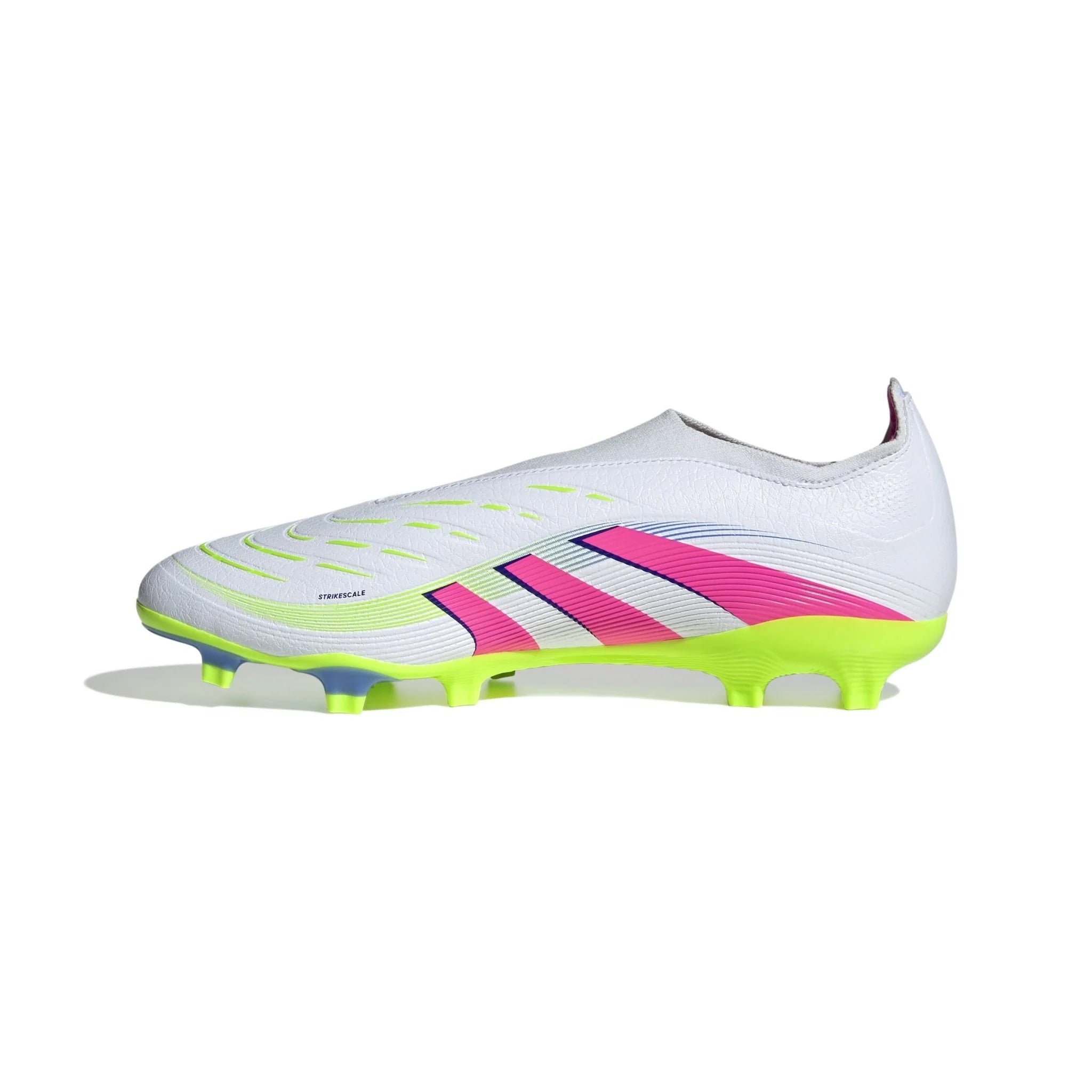 adidas Predator League Laceless Firm Multi Ground Boots White Pink