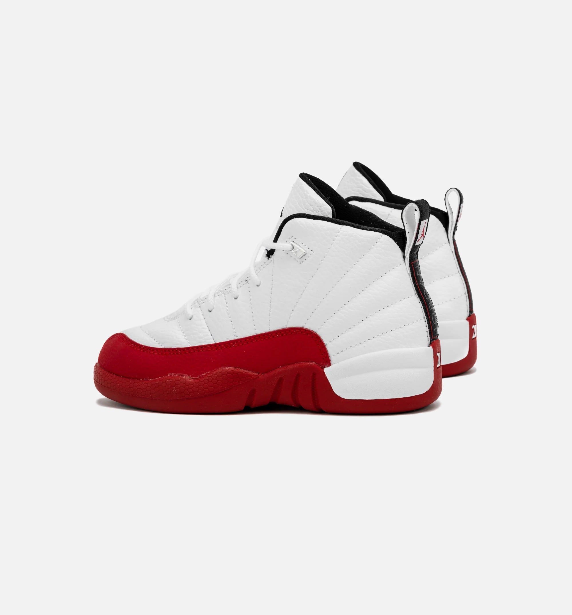 Air Jordan 12 Retro Cherry Preschool Lifestyle Shoe Cherry White