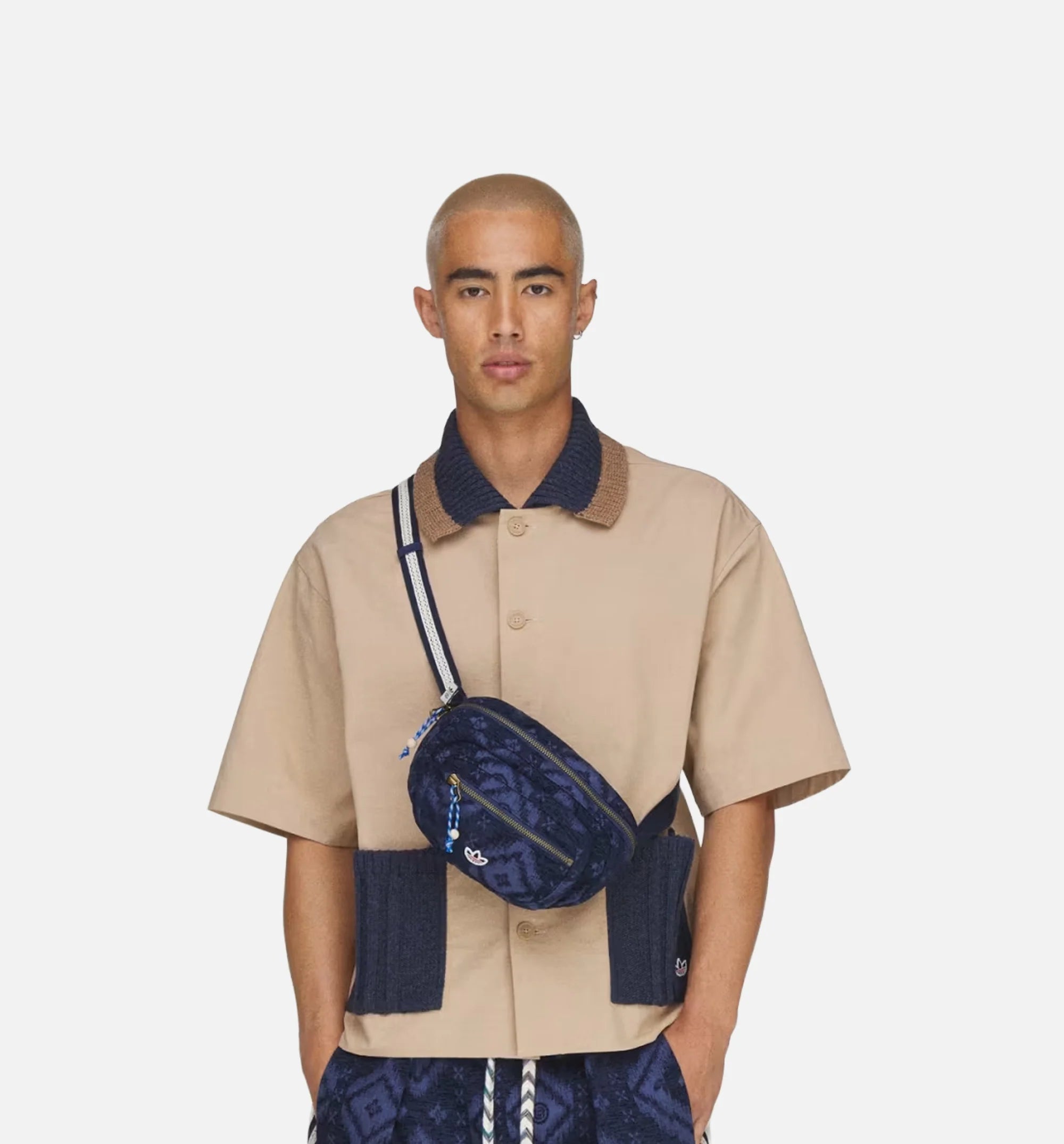 CLOT Waist By Edison Chen Mens Bag Night Indigo Tech Indigo