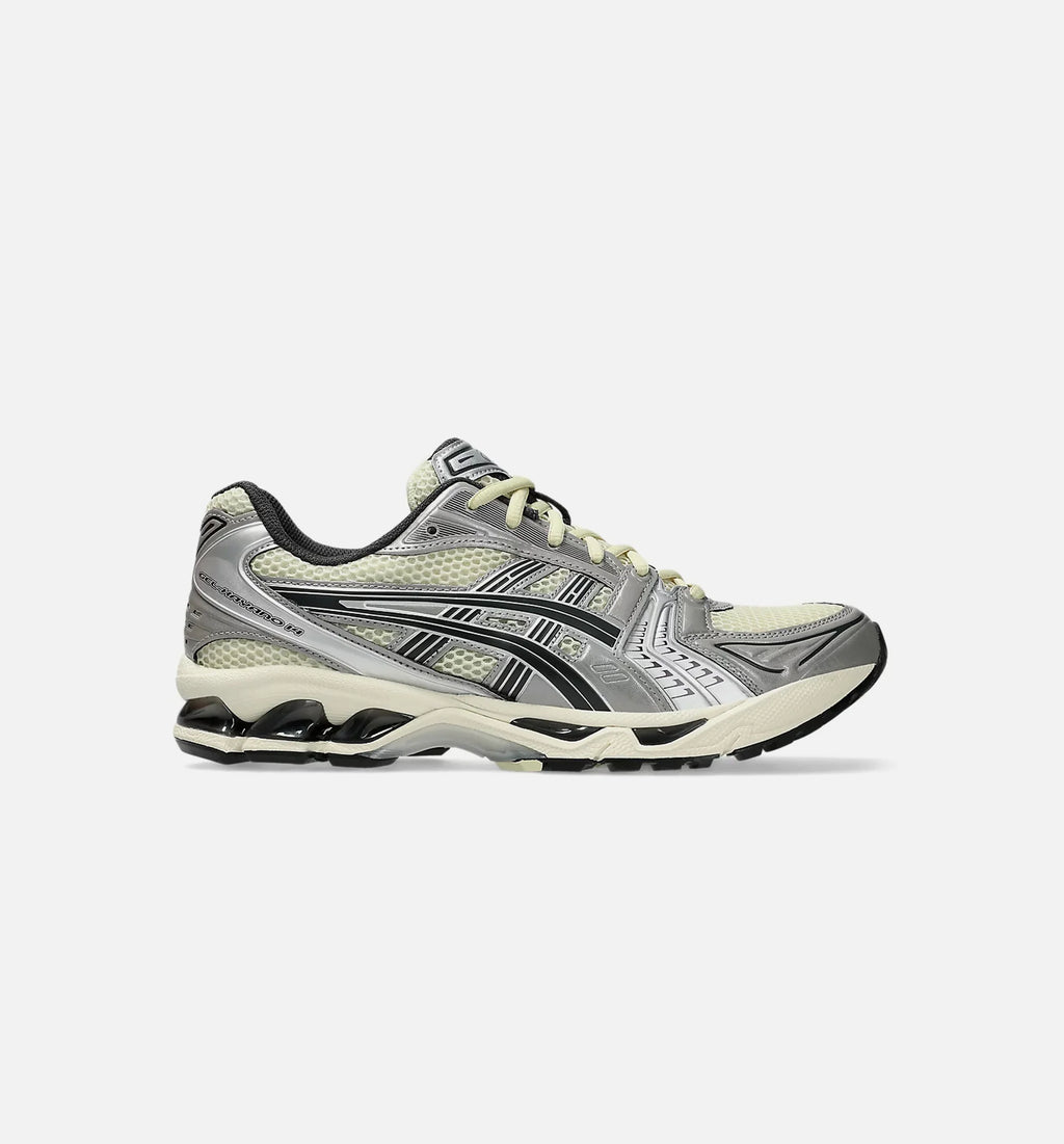 Gel Kayano 14 Mens Lifestyle Shoe Oyster White Grey