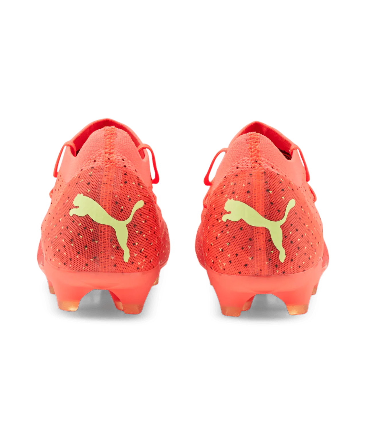 PUMA Future Z 34 FG AG Soccer Cleats Fiery Coral Black Salmon