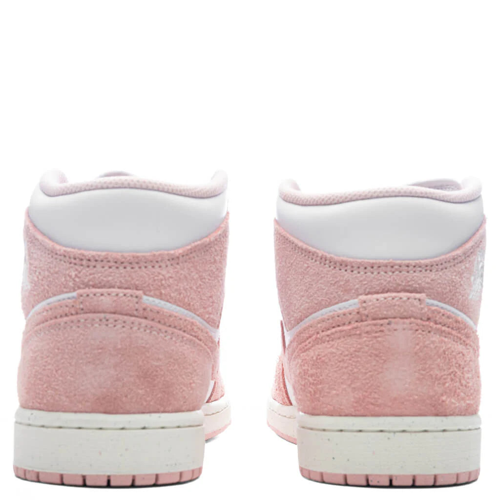 Air Jordan 1 Mid SE White Legend Pink Sail