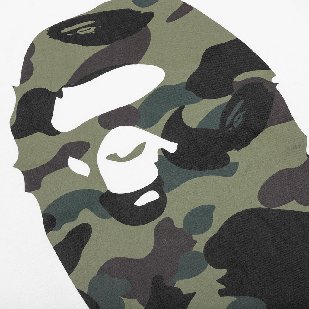 1st Camo By Bathing Ape Tee White Green
