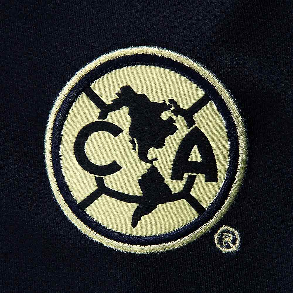 Nike Youth Club America Dri Fit Away 14 15 Soccer Jersey Obsidian Lemon