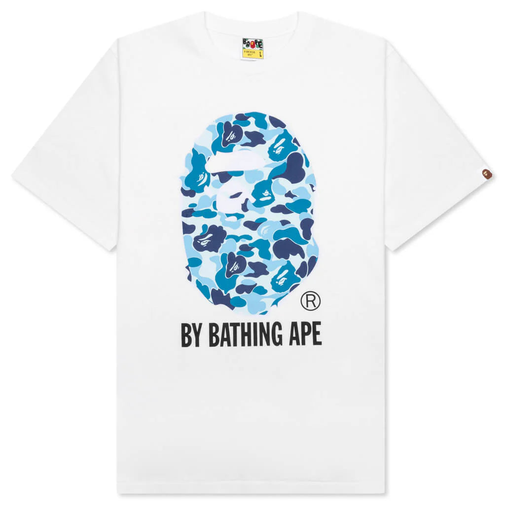 ABC Camo By Bathing Ape Tee White Blue