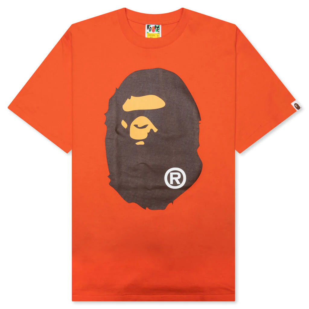 Big Ape Head Tee Orange