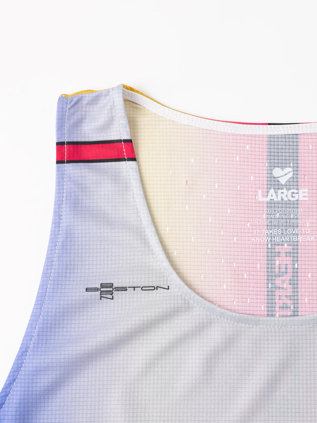 Heartbreak Mens Boston Born Singlet