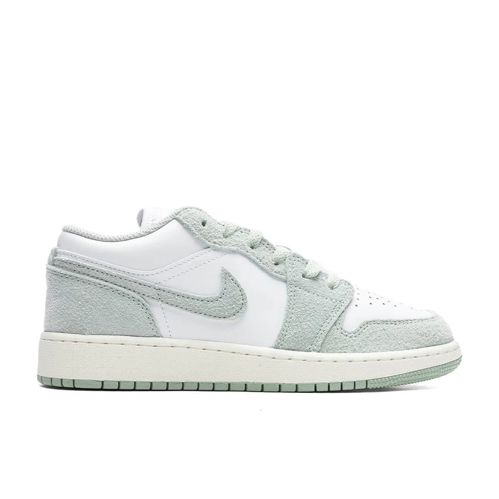 Air Jordan 1 Low SE GS White Seafoam Sail