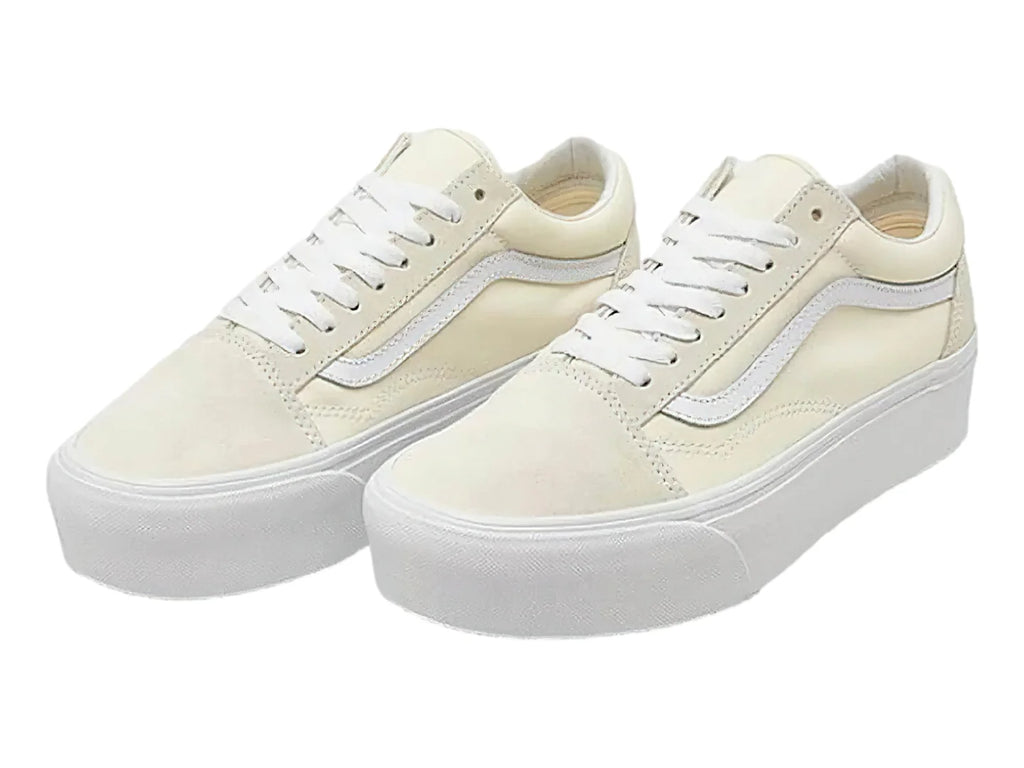 Tenis Vans Old Skool Platform Marshmallow para Mujer
