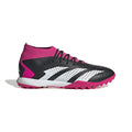 adidas Predator Accuracy1 TF Turf Soccer Cleats Black White Shock Pink