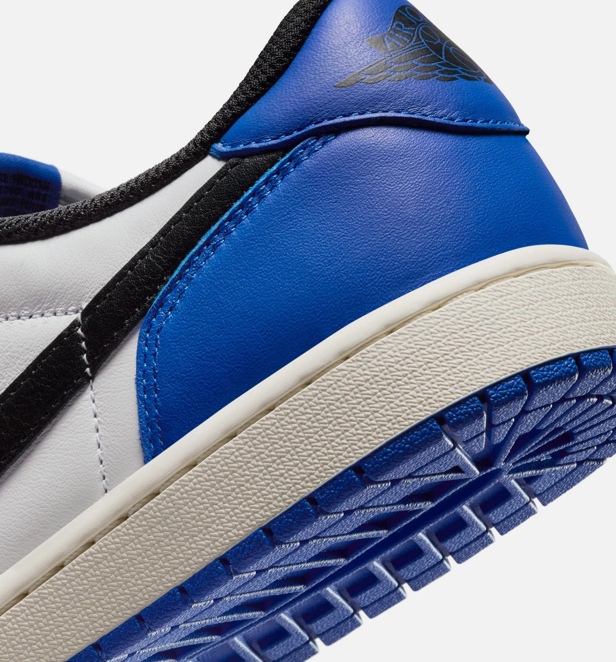 Air Jordan 1 Low Game Royal Mens Lifestyle Shoe White Game Royal Sail Black