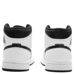 Air Jordan 1 Mid White Black
