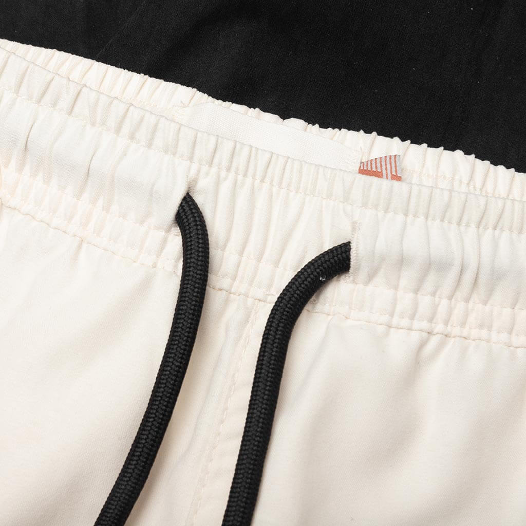 Brushed Poly Track Short Black