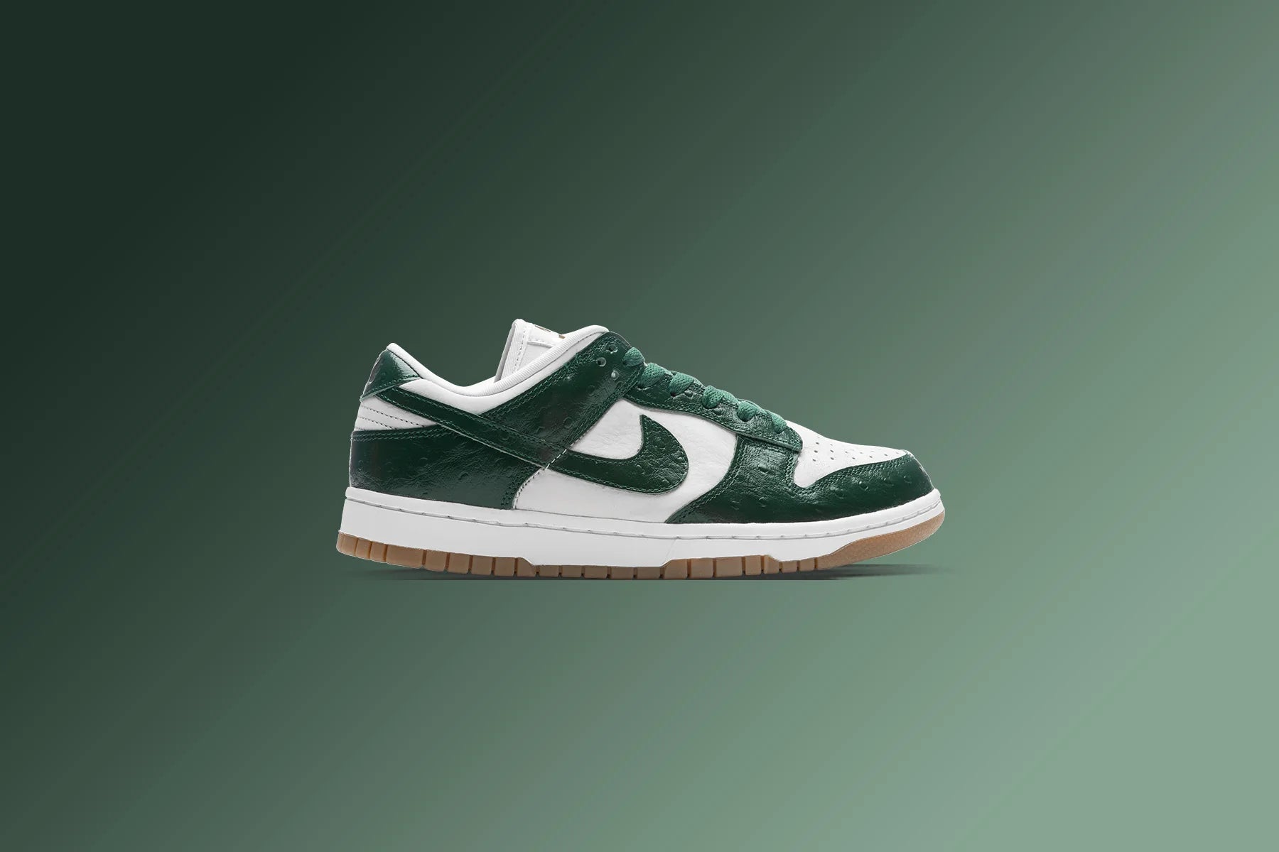 Womens Dunk Low LX Phantom Gorge Green Metallic Gold