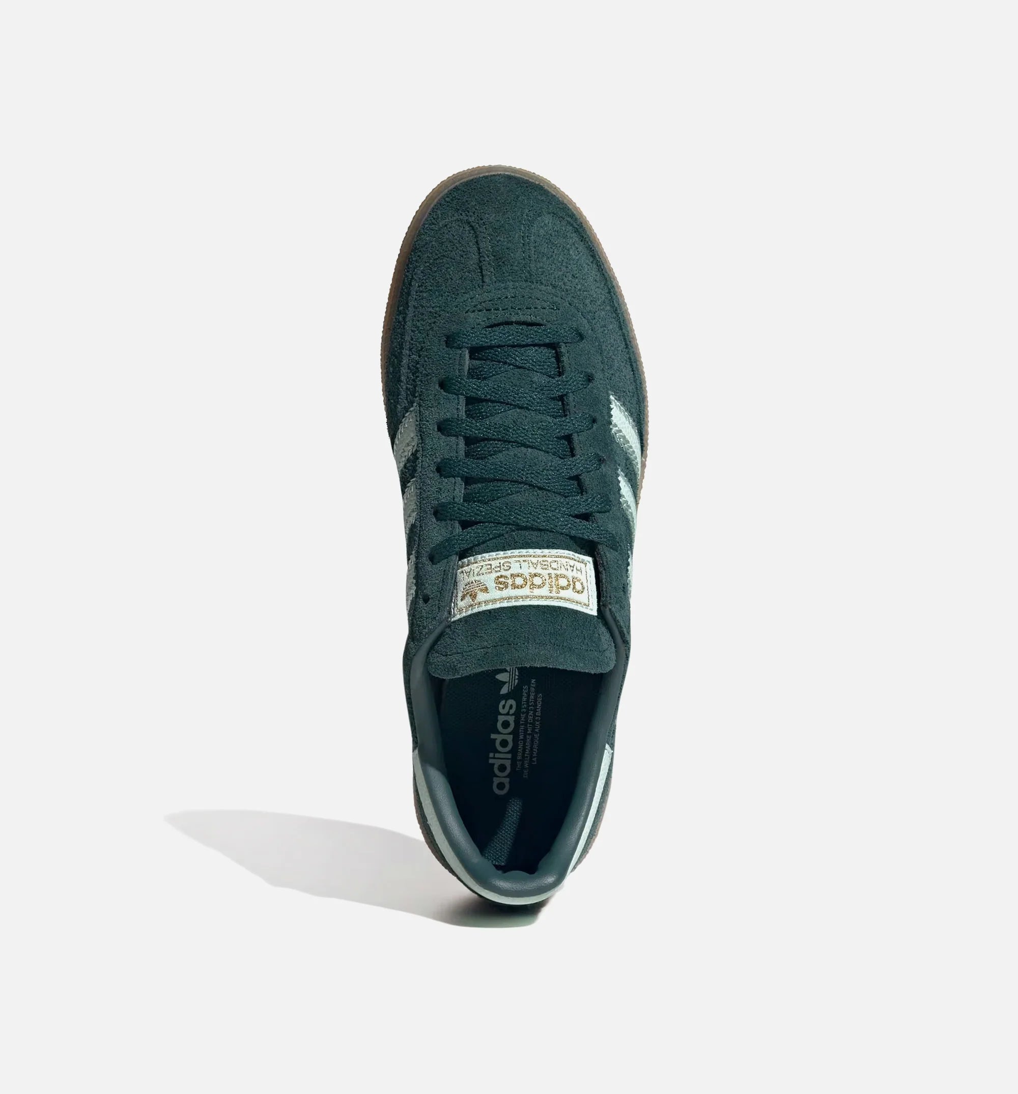 Handball Spezial Womens Lifestyle Shoe Aurora Ivy Ash Green Gum